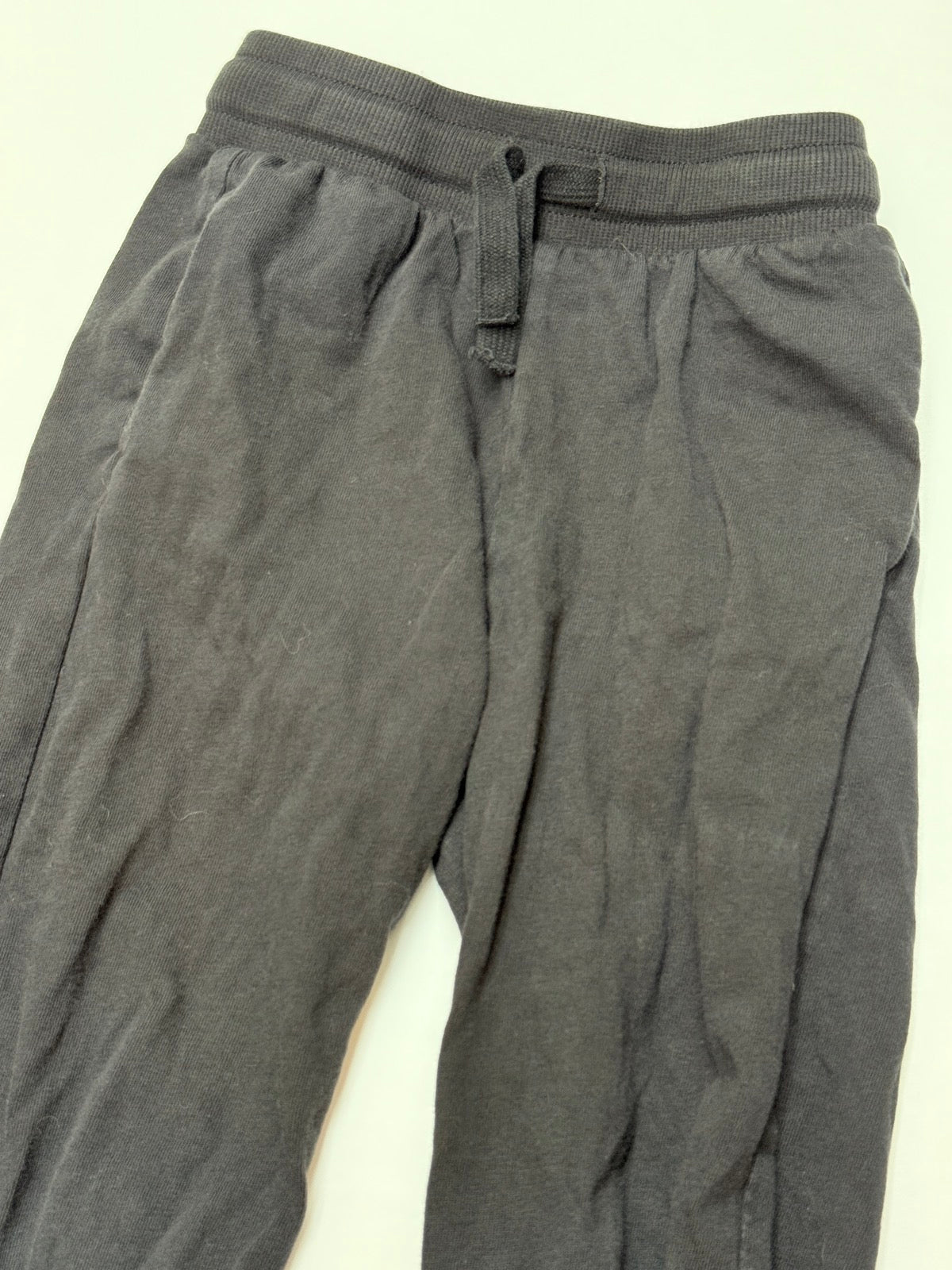H&M Black Cotton Joggers Size 3-4Y