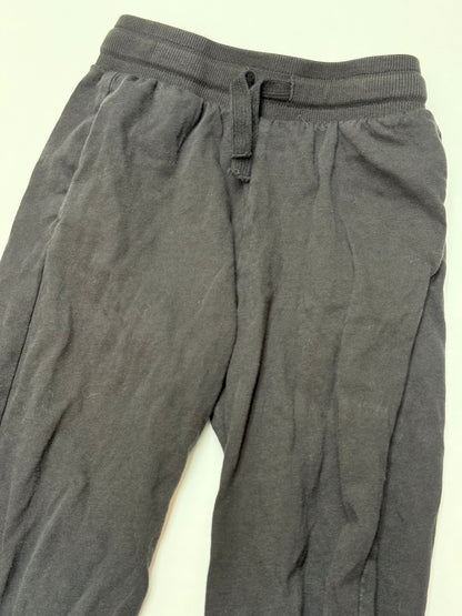 H&M Black Cotton Joggers Size 3-4Y