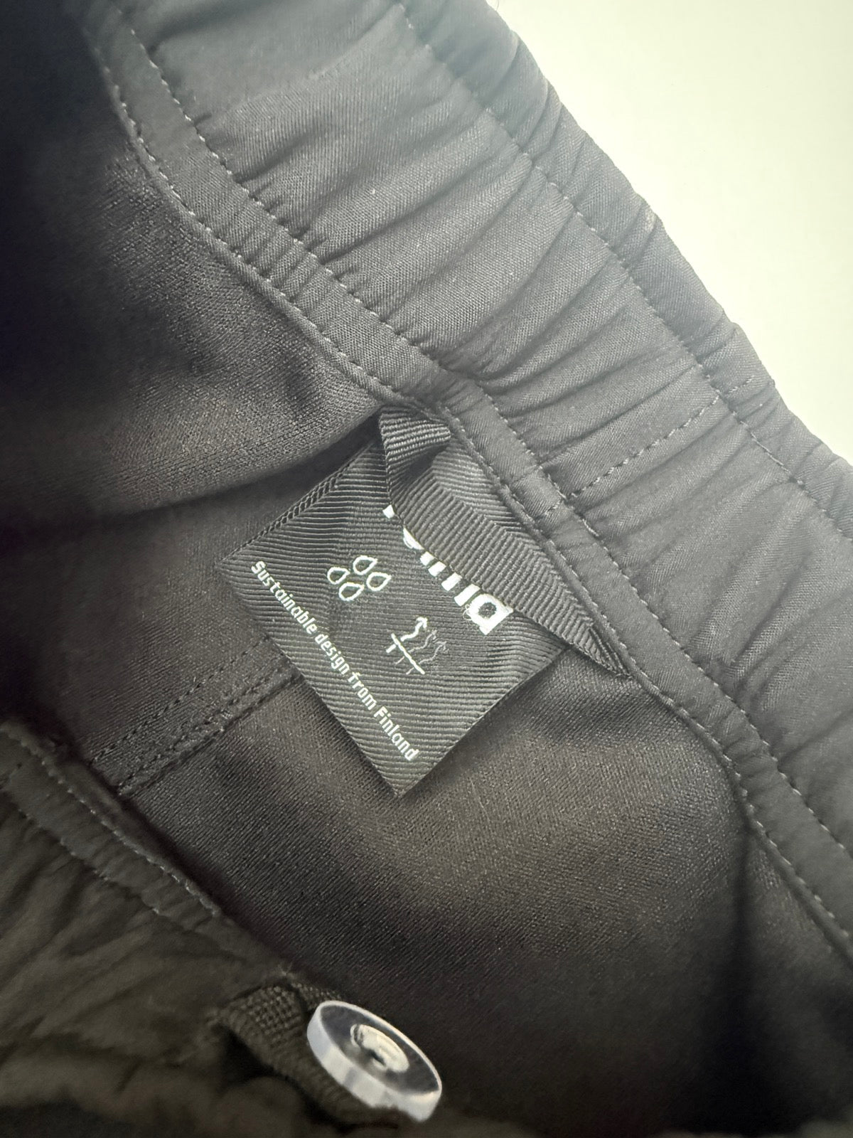 Reima Kuori Black Softshell Pants Size 5Y