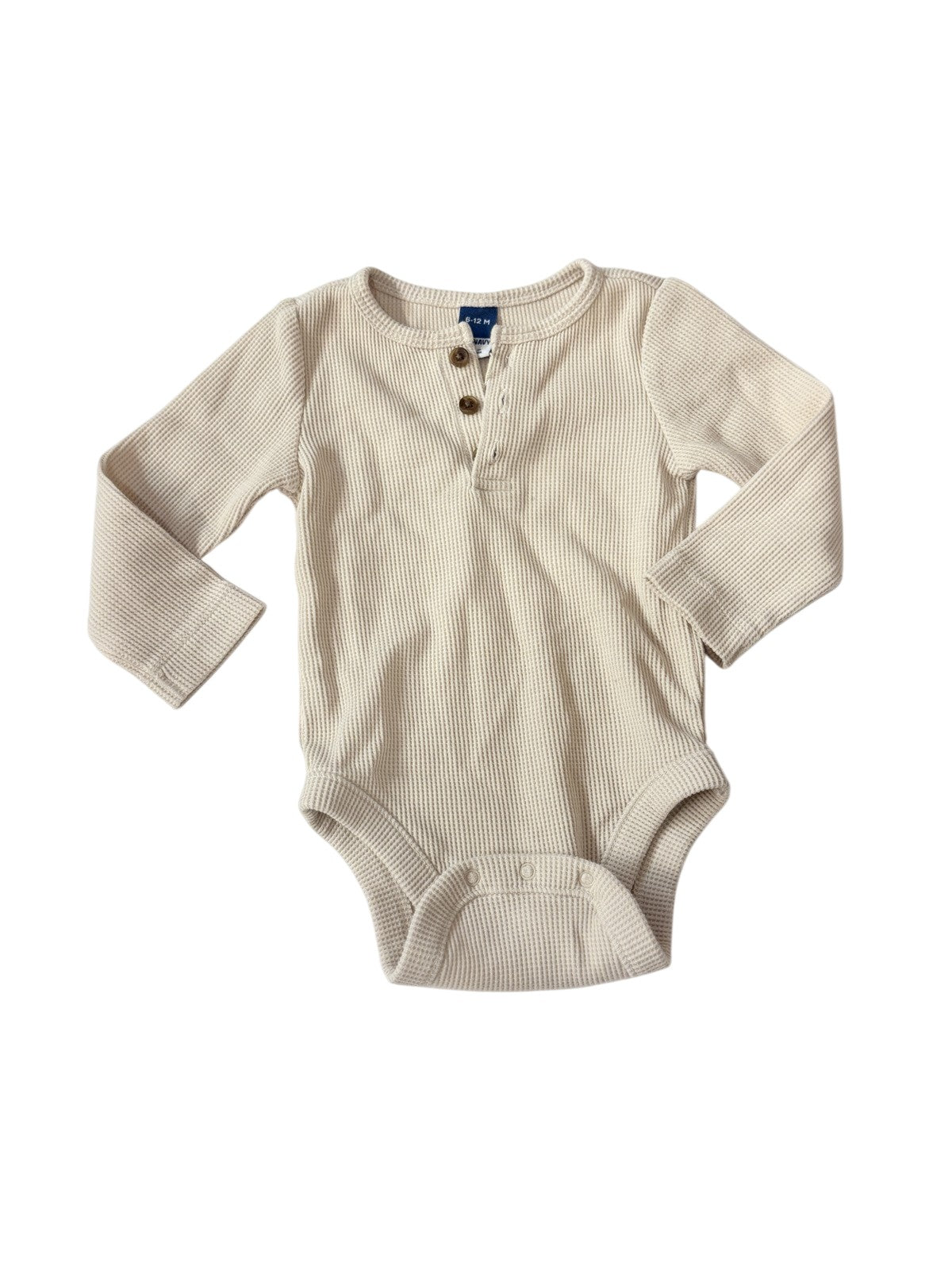 Old Navy Thermal Waffle Knit Bodysuit 6-12M