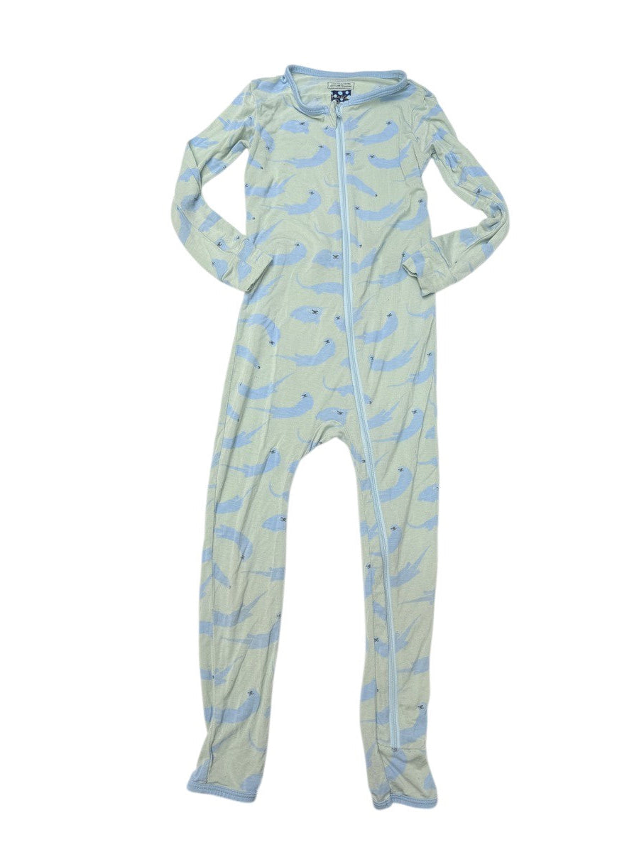 KicKee Pants Bamboo Bird Print Pajamas 4T