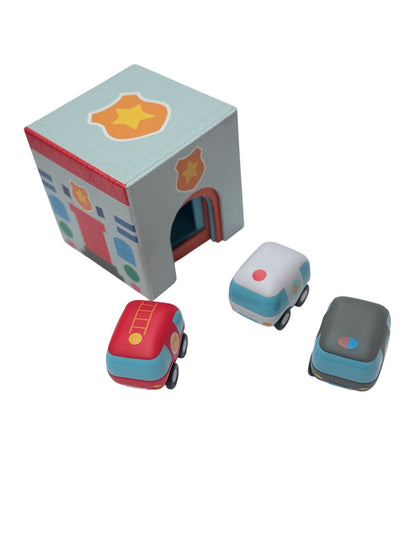 Mini City Block Set Fire Police Hospital