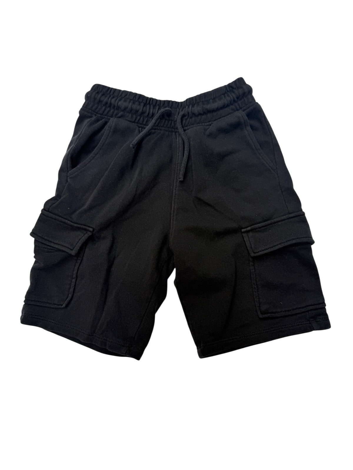 H&M Black Cargo Shorts Size 7-8Y