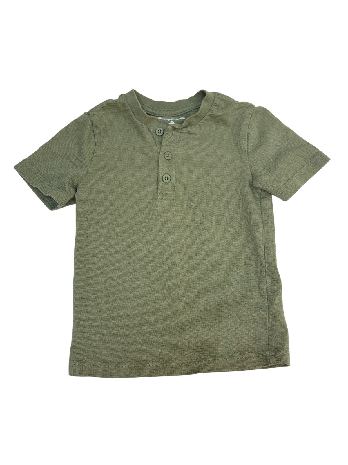 Tommy Bahama Olive Henley Tee Size 4T