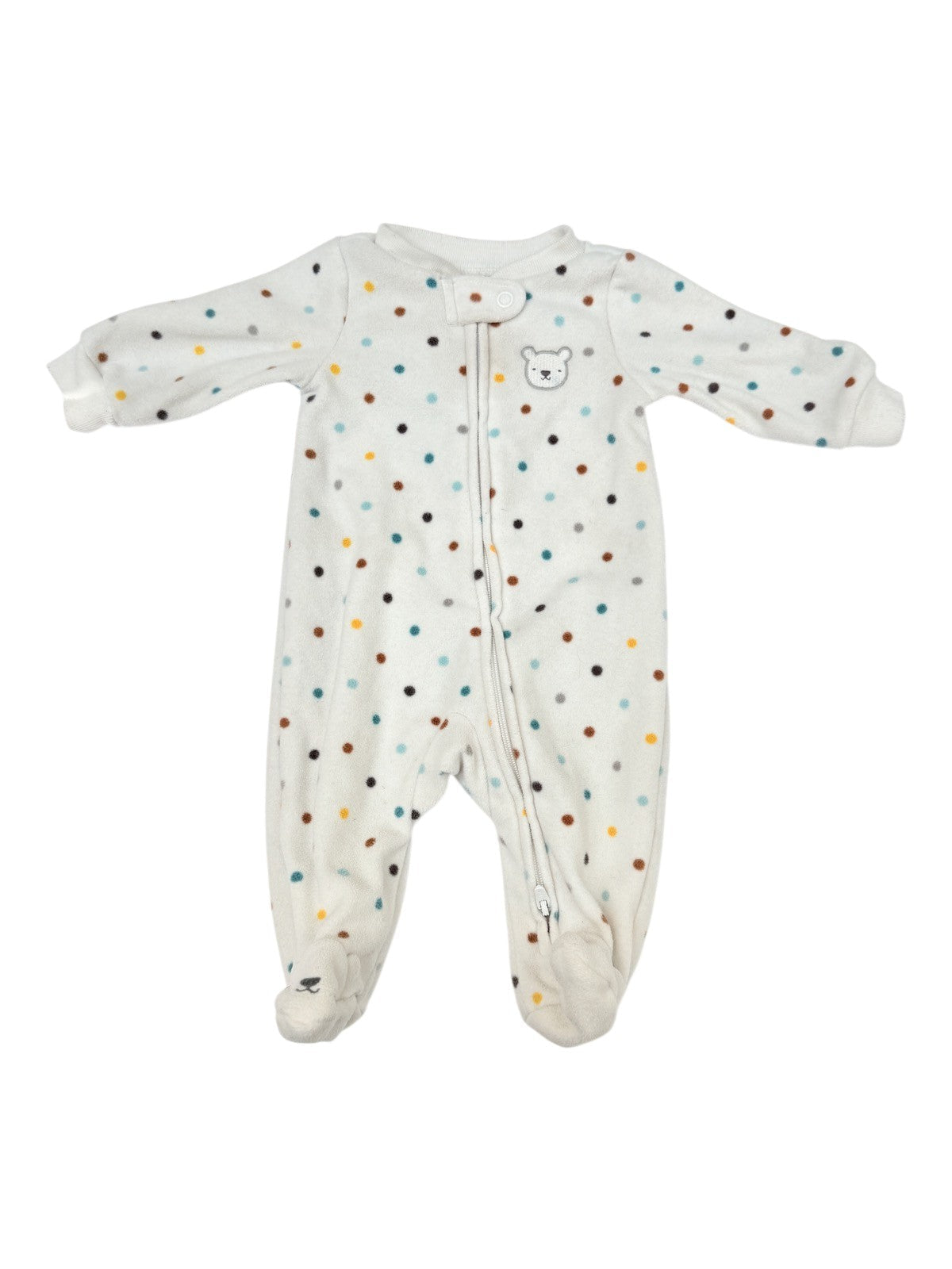 Carter's Polka Dot Zip Sleeper Newborn