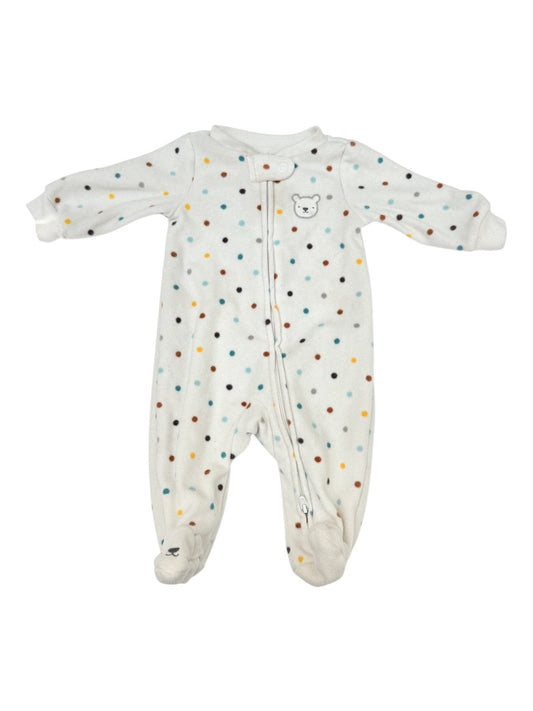 Carter's Polka Dot Zip Sleeper Newborn