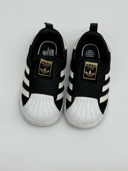 Adidas Superstar 360 Black Slip-On Size 6K