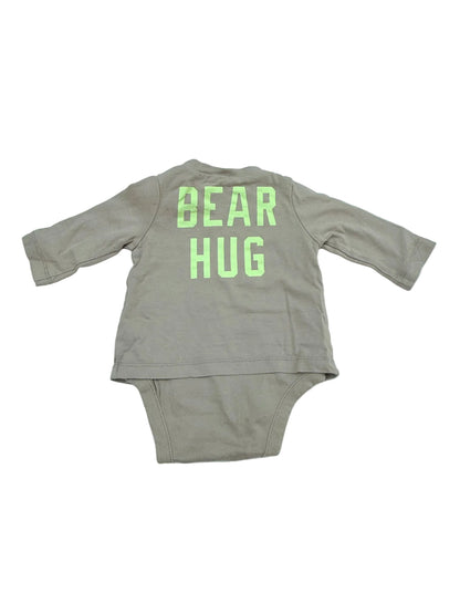 Baby Gap Bear Hug Bodysuit 0-3 Months