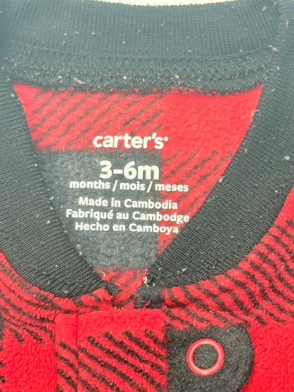 Carter's Buffalo Plaid Sleep Sack 3-6M