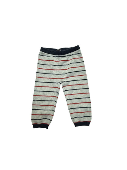 Janie and Jack Striped Knit Jogger Pants 12-18m