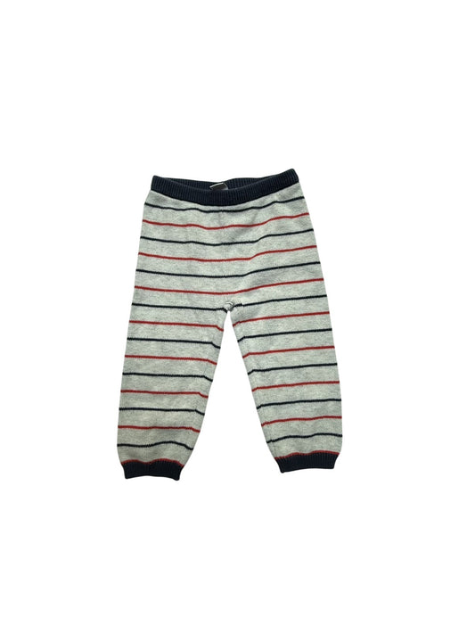 Janie and Jack Striped Knit Jogger Pants 12-18m