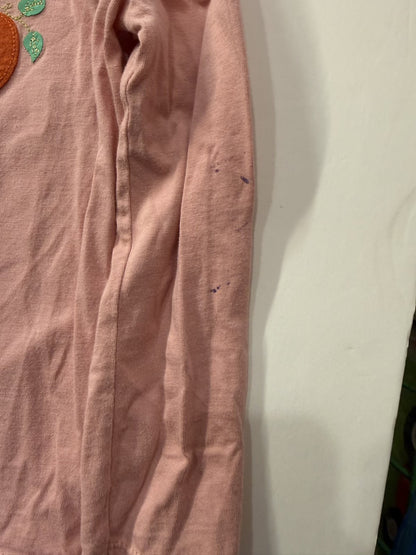 Mini Boden Pink Bunny Appliqué Top 5-6Y