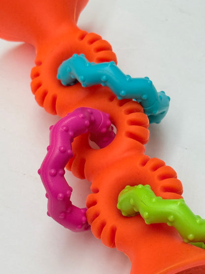 Silicone Suction Cup Sensory Teether Toy