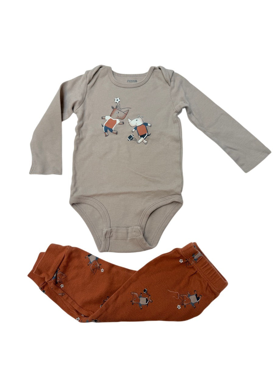 Pekkle Sports Print 3-Piece Set 18M