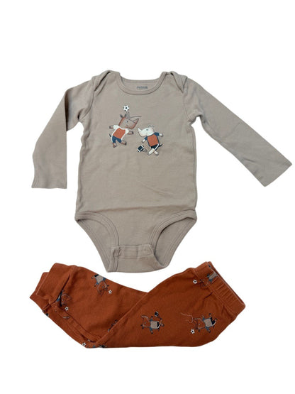 Pekkle Sports Print 3-Piece Set 18M