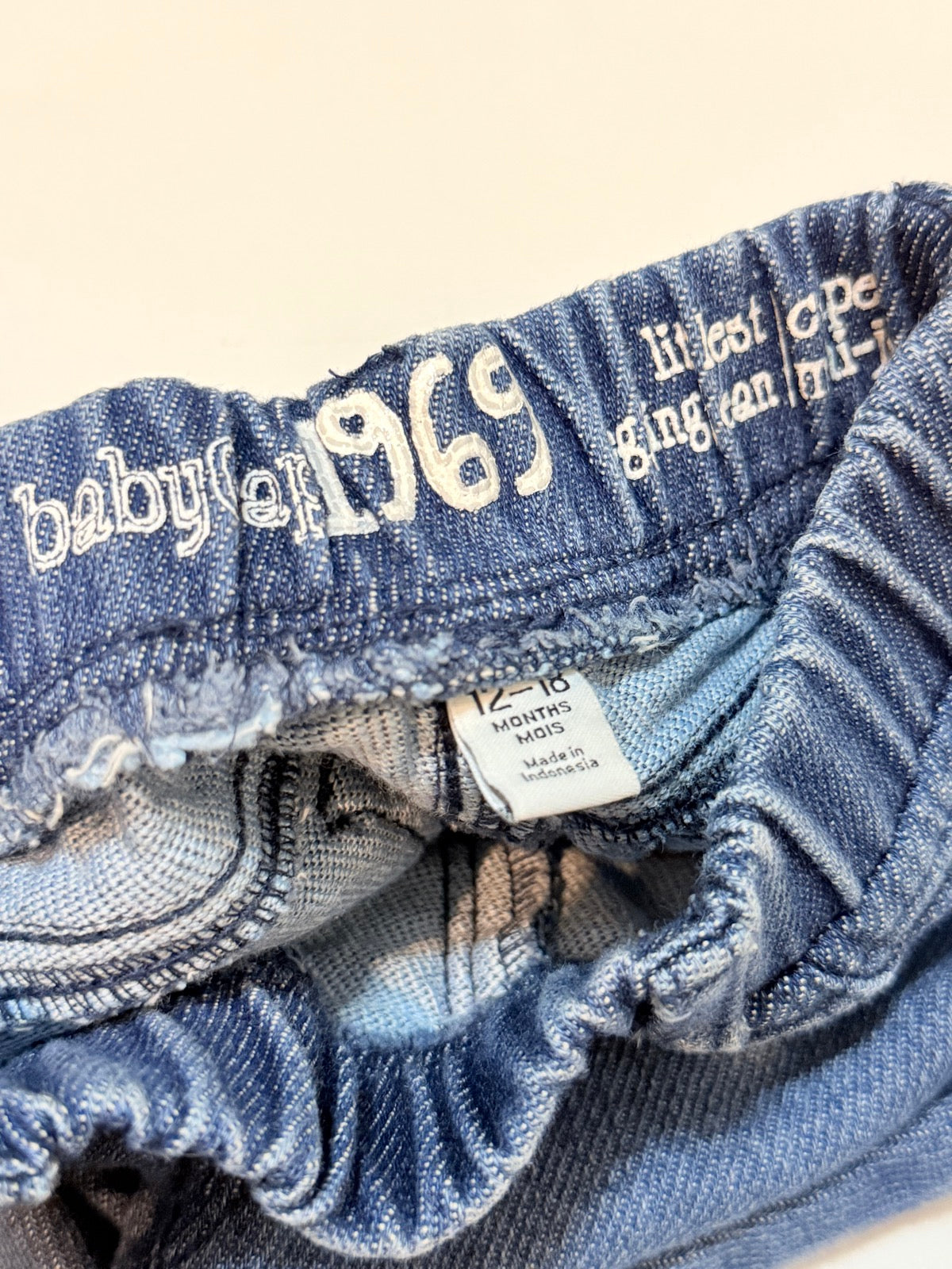 Baby Gap 1969 Blue Jegging Jeans 12-18m
