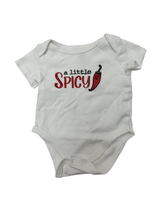 The Littlest A Little Spicy Bodysuit 3-6M