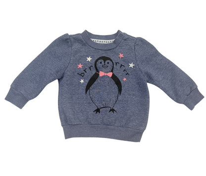 Delta Kids Penguin Sweatshirt 12-18m