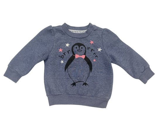 Delta Kids Penguin Sweatshirt 12-18m