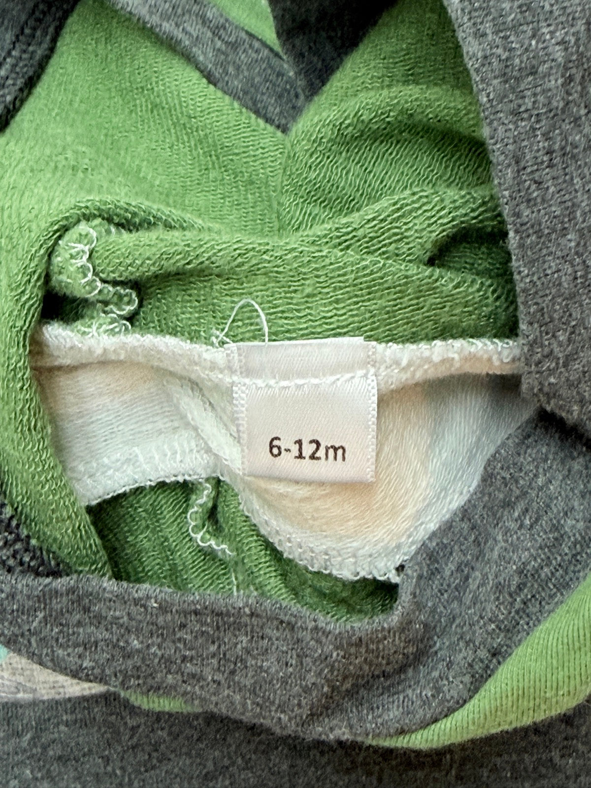 Handmade Camper Print Colorblock Hoodie 6-12M
