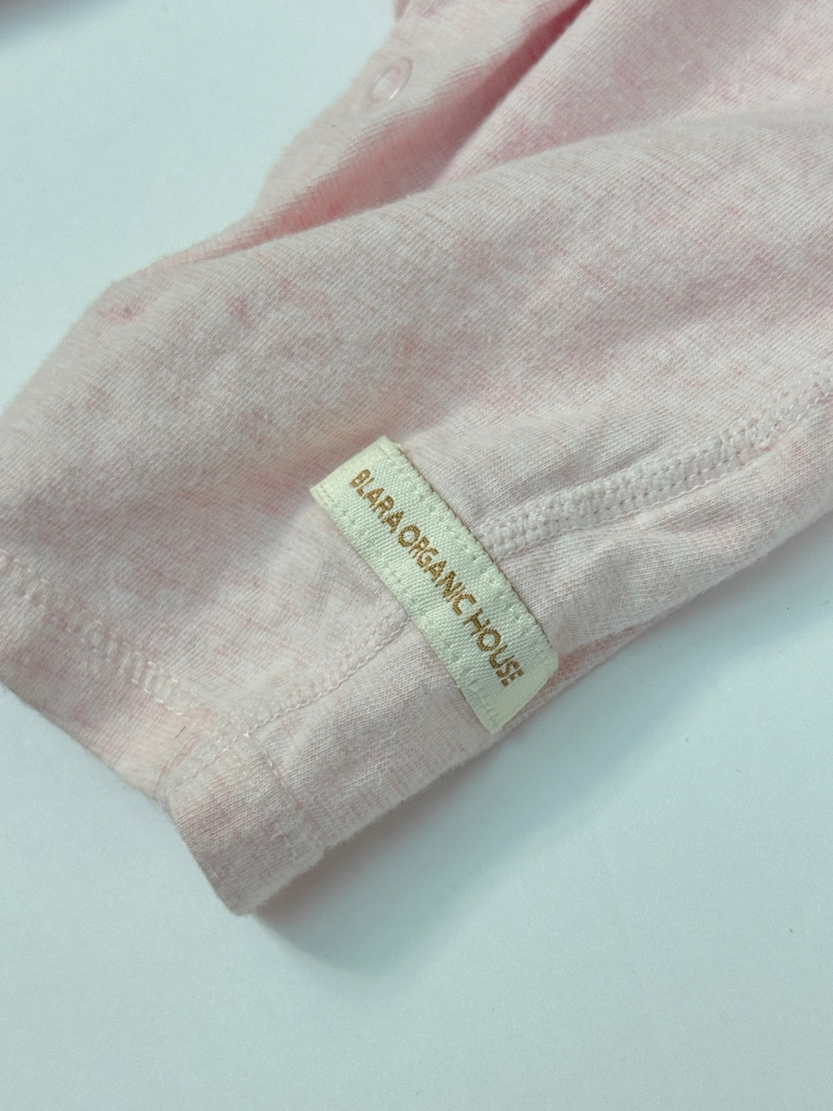 Blara Organic House Pink Romper 1-3M