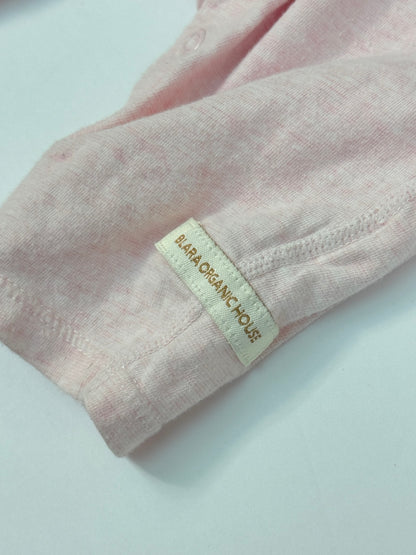 Blara Organic House Pink Romper 1-3M