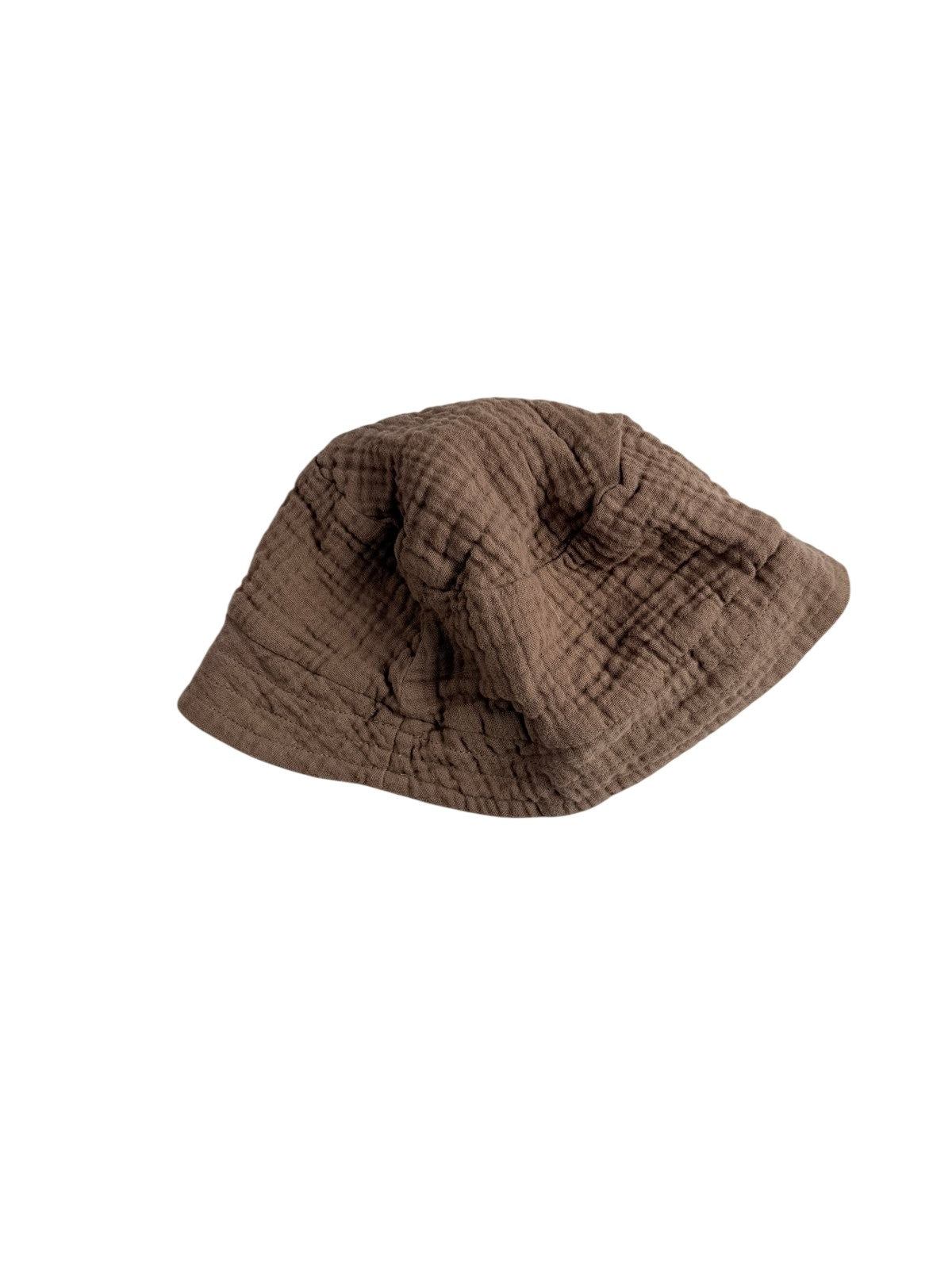 George Baby Brown Muslin Bucket Hat 18-24M