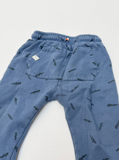 Leigh Tucker Willow Lightning Print Joggers 12-18M