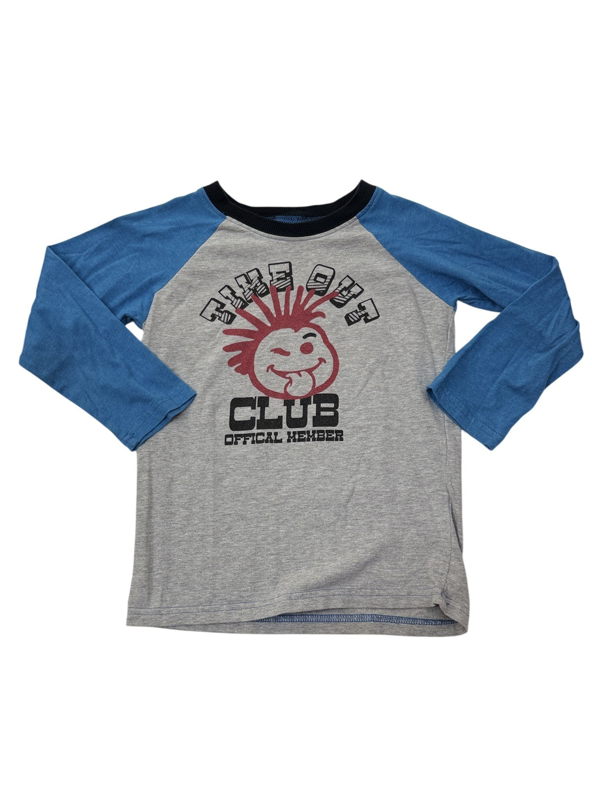 Time Out Club Official Member Raglan Size 7Y