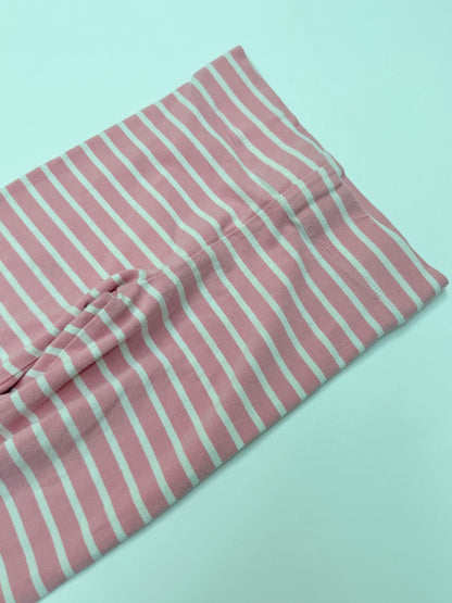 Mini Boden Pink Stripe Leggings 4-5Y