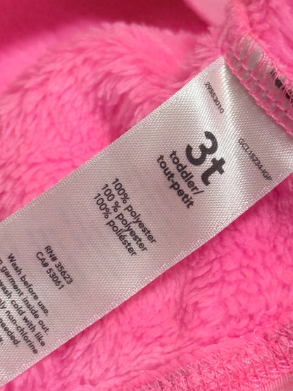 Carter's Pink Heart Fleece Sweatshirt 3T