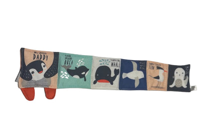 Wee Gallery Pitter Patter Penguin Soft Cloth Book