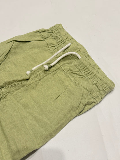 H&M Green Linen Cotton Pants 18-24m
