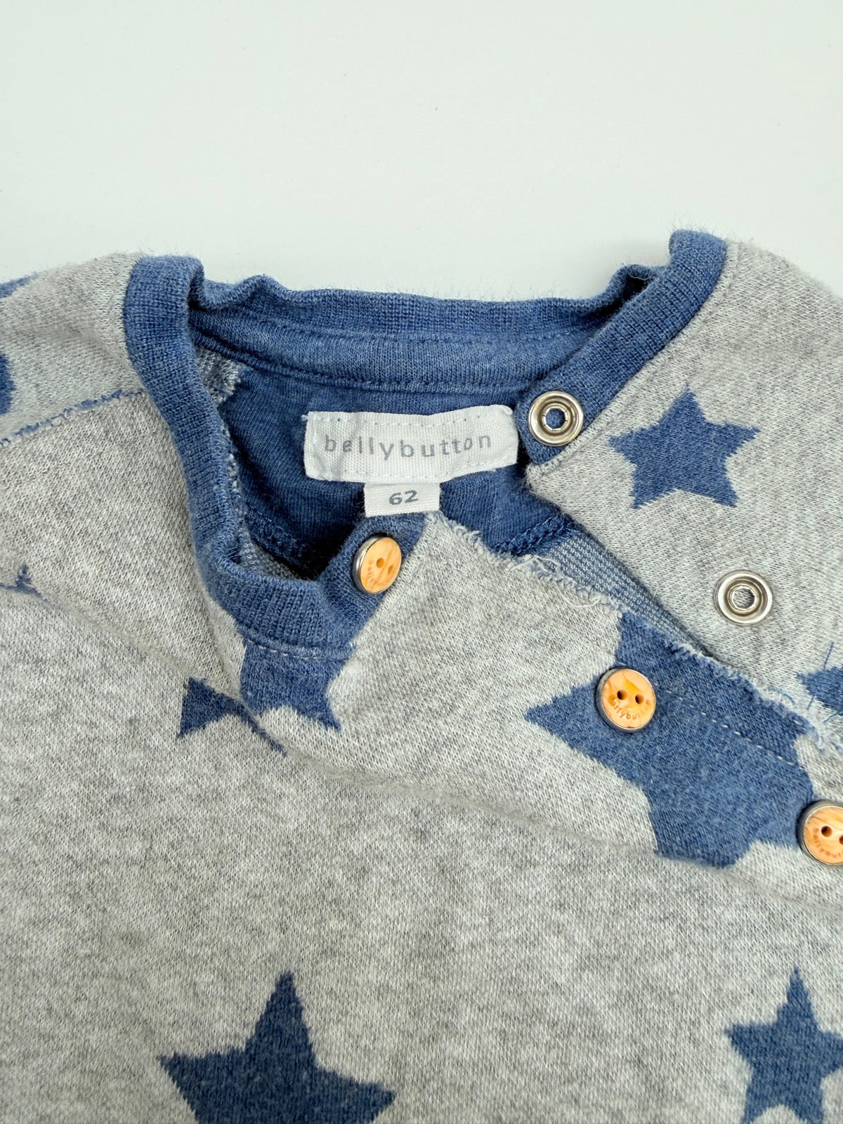 Bellybutton Star Print Romper 3-6M