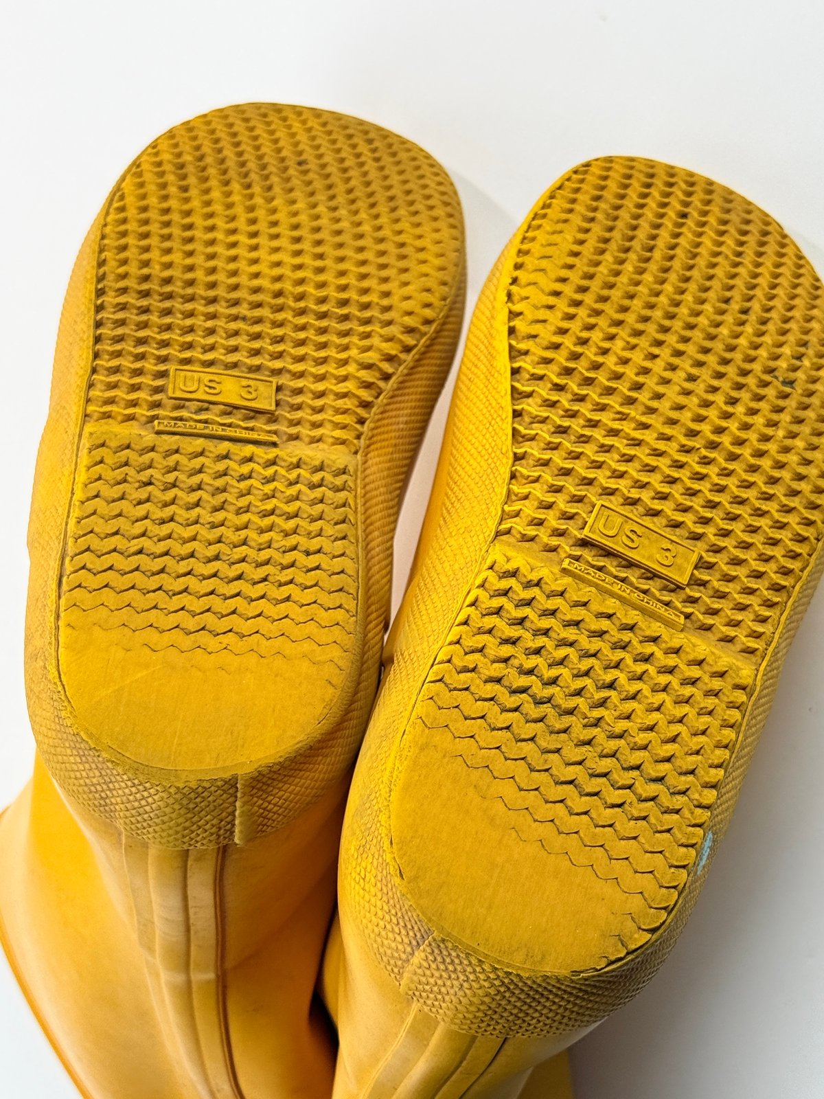 Hunter First Classic Yellow Rain Boots Size 3