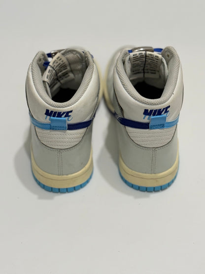 Nike Dunk High Gray Blue Kids Size 12C