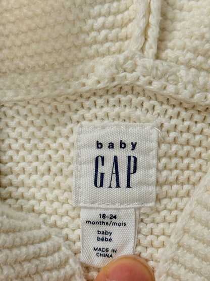 baby Gap Unicorn Hooded Cardigan 18-24M
