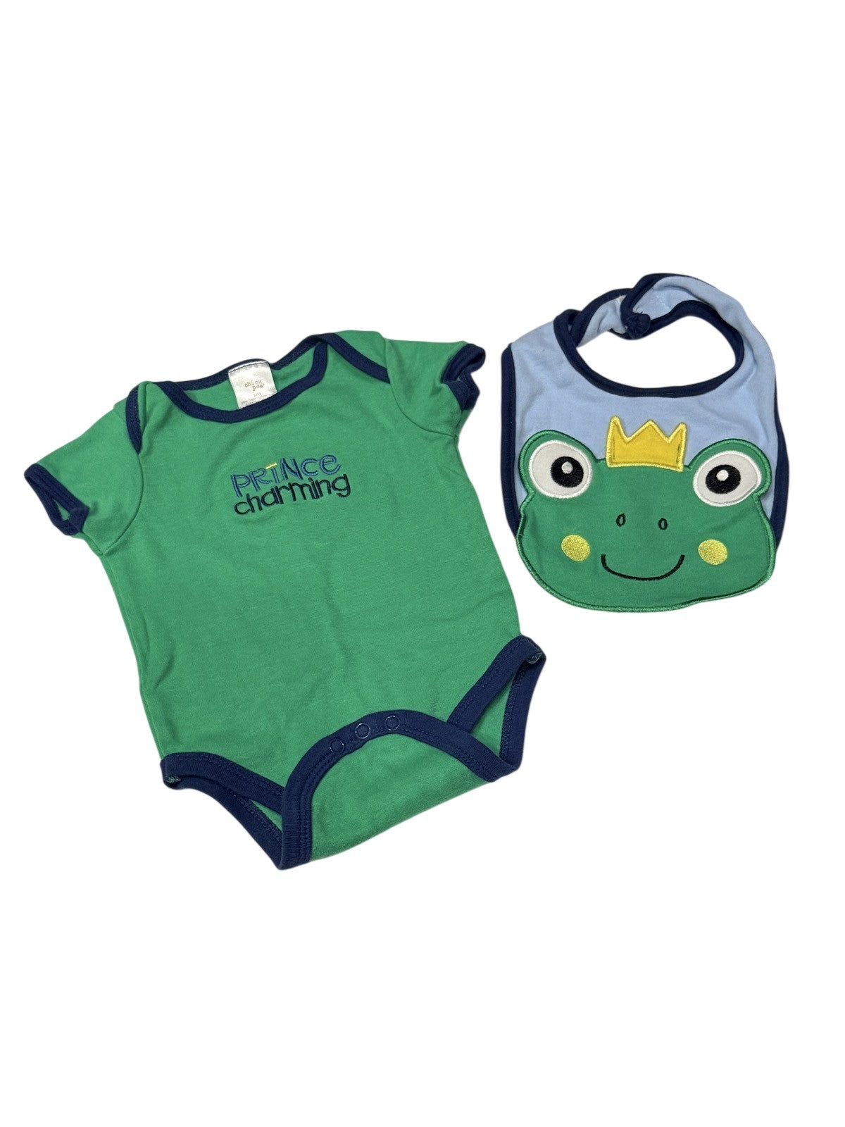 Chick Pea Prince Charming Onesie Set 3-6M