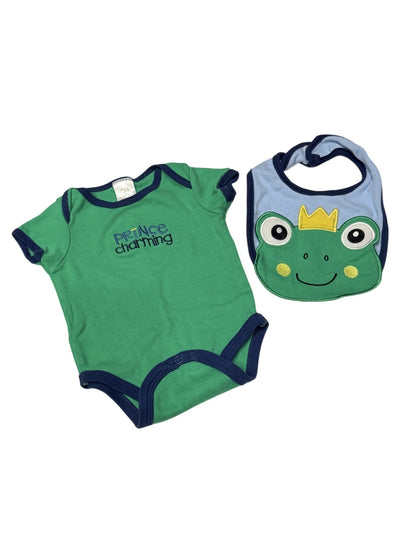 Chick Pea Prince Charming Onesie Set 3-6M