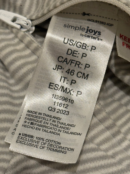 Simple Joys by Carter's Striped Turtle Sleeper Preemie