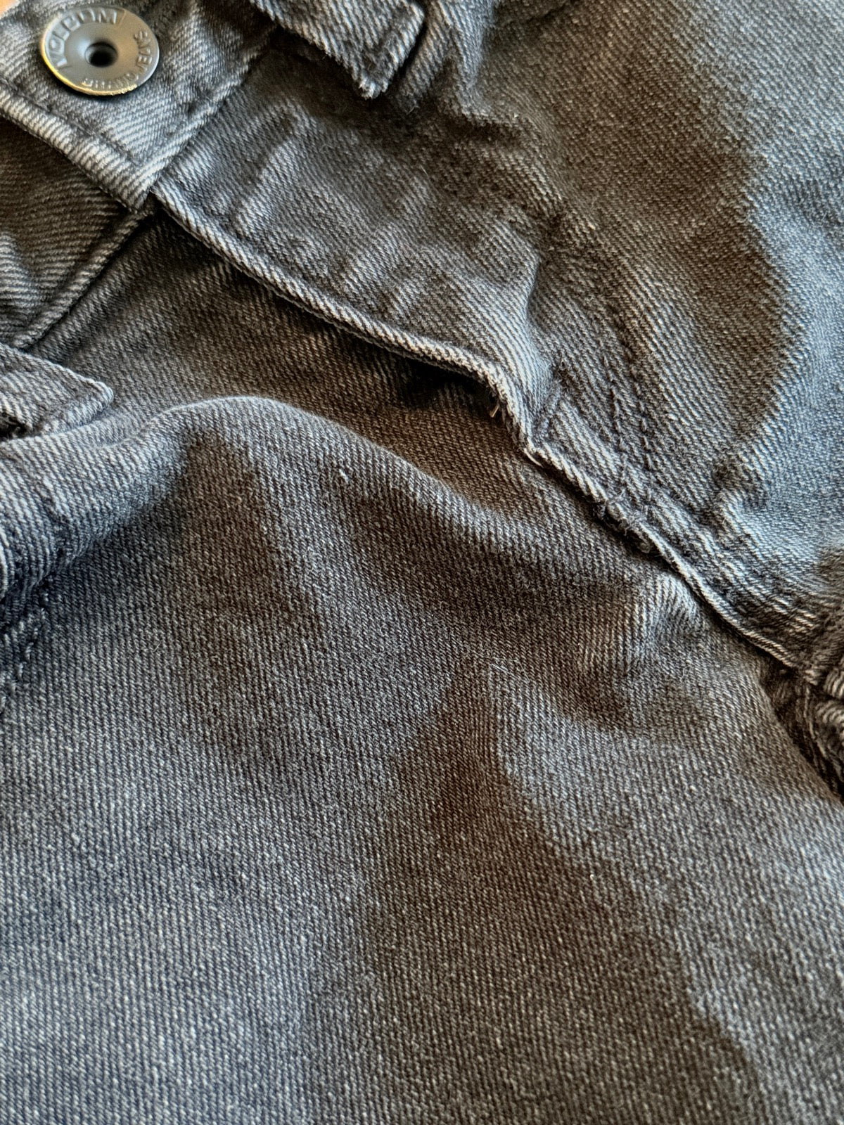 Volcom Vorta Slim Straight Gray Jeans 2T
