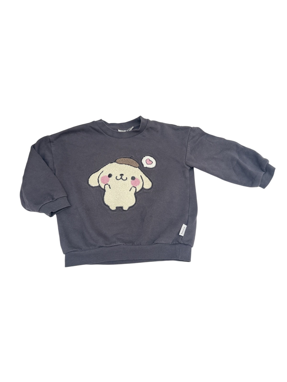 Pompompurin Grey Sweatshirt 3-4Y