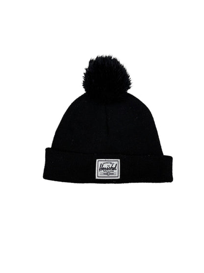 Herschel Supply Co. Black Pom Beanie 0-6M
