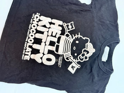 :Chocoolate Hello Kitty Graphic T-Shirt 4T