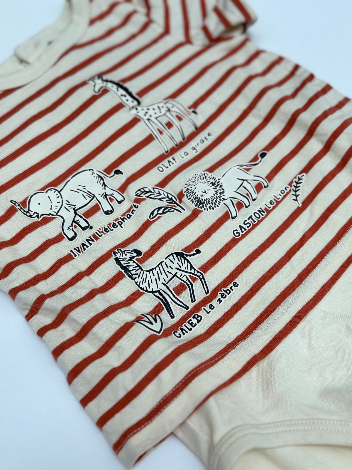 Sergent Major Safari Print Bodysuit 12M