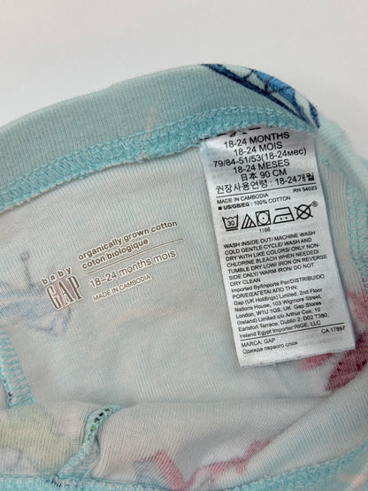 Baby Gap Airplane Pajama Set 18-24m