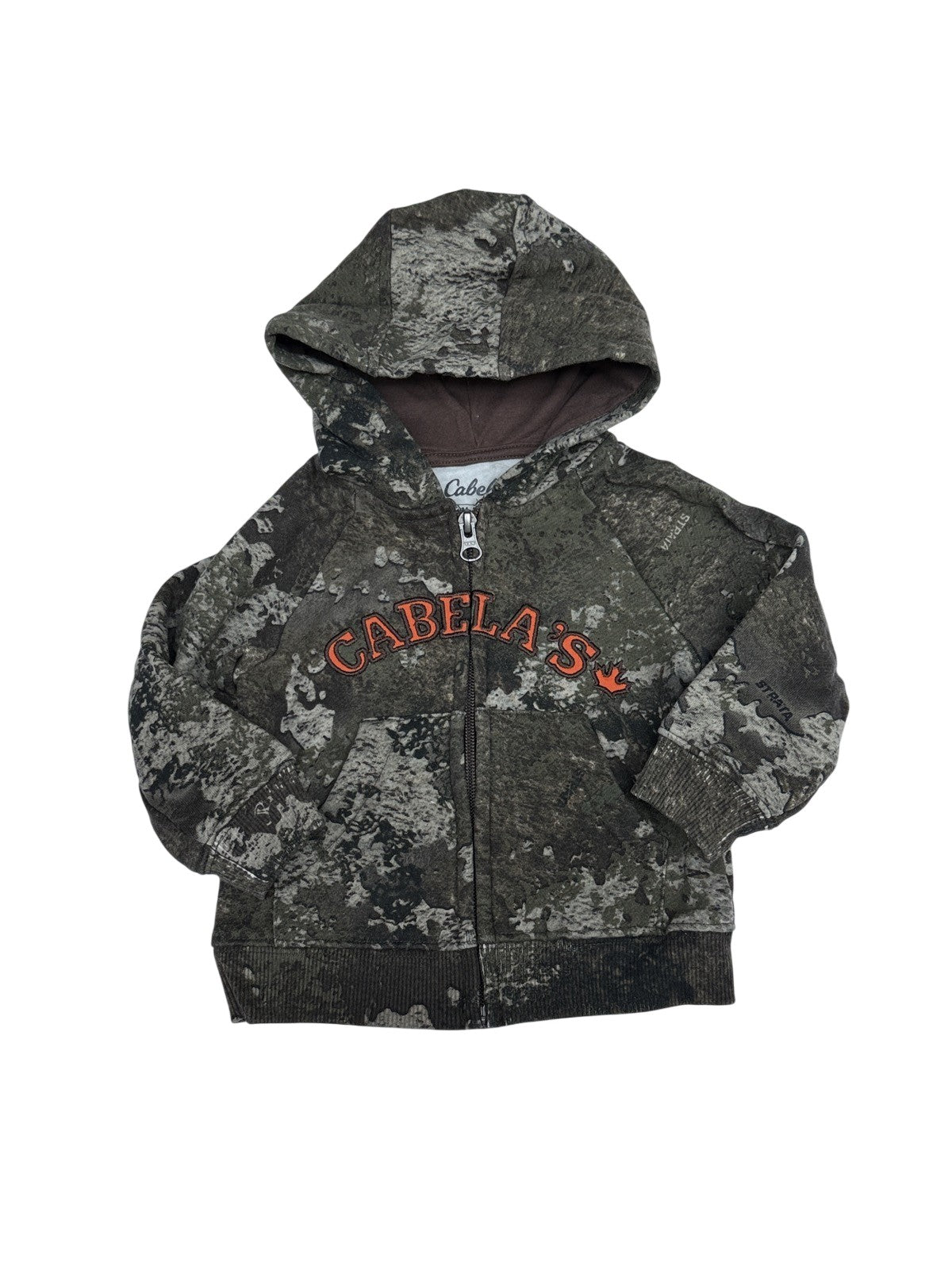 Cabela's Camo Zip Hoodie 12M