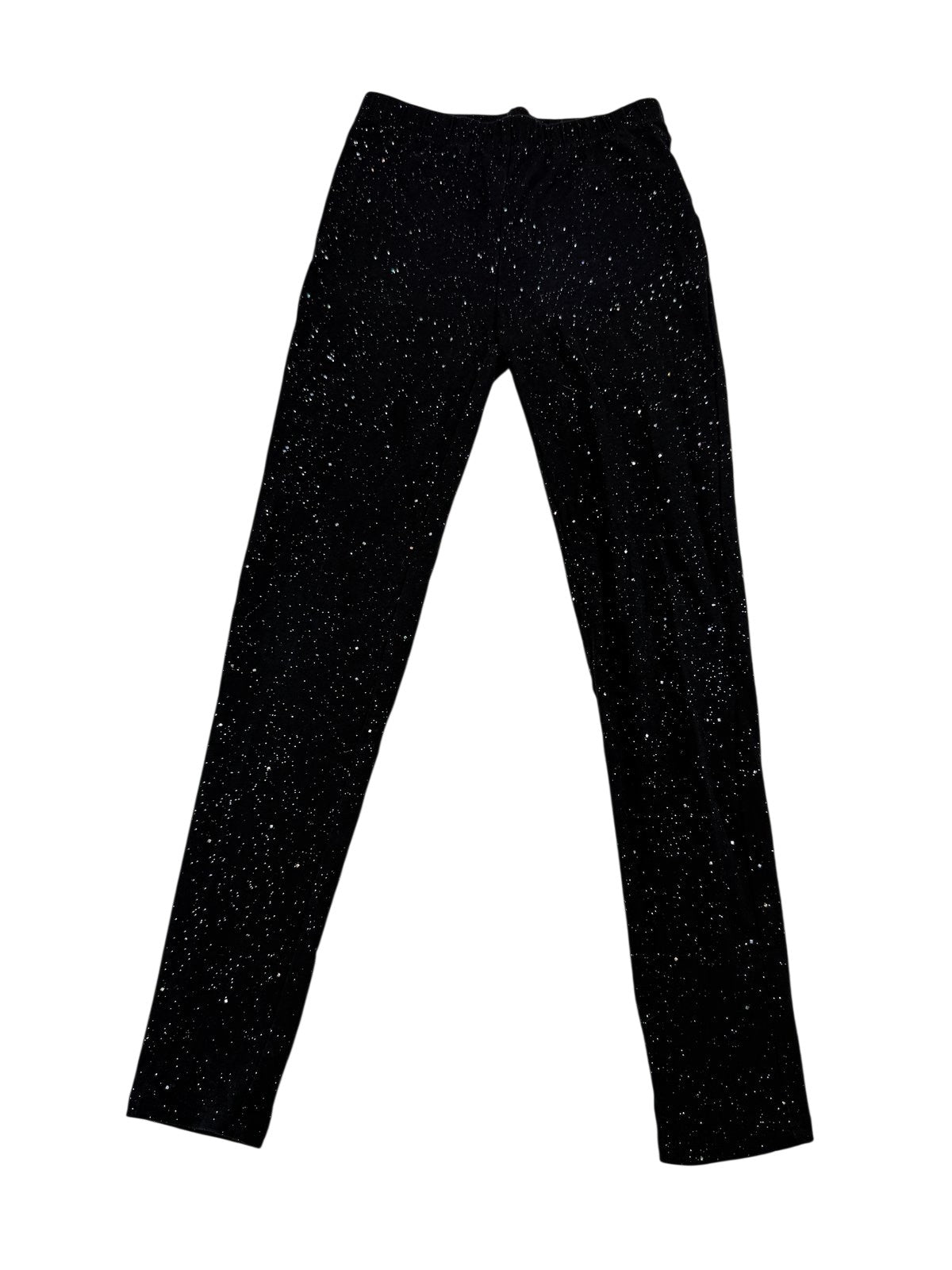 Gap Kids Black Glitter Leggings Size M (8-9) 8-9