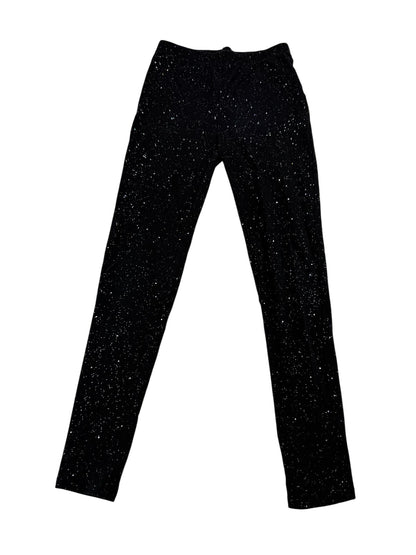 Gap Kids Black Glitter Leggings Size M (8-9) 8-9
