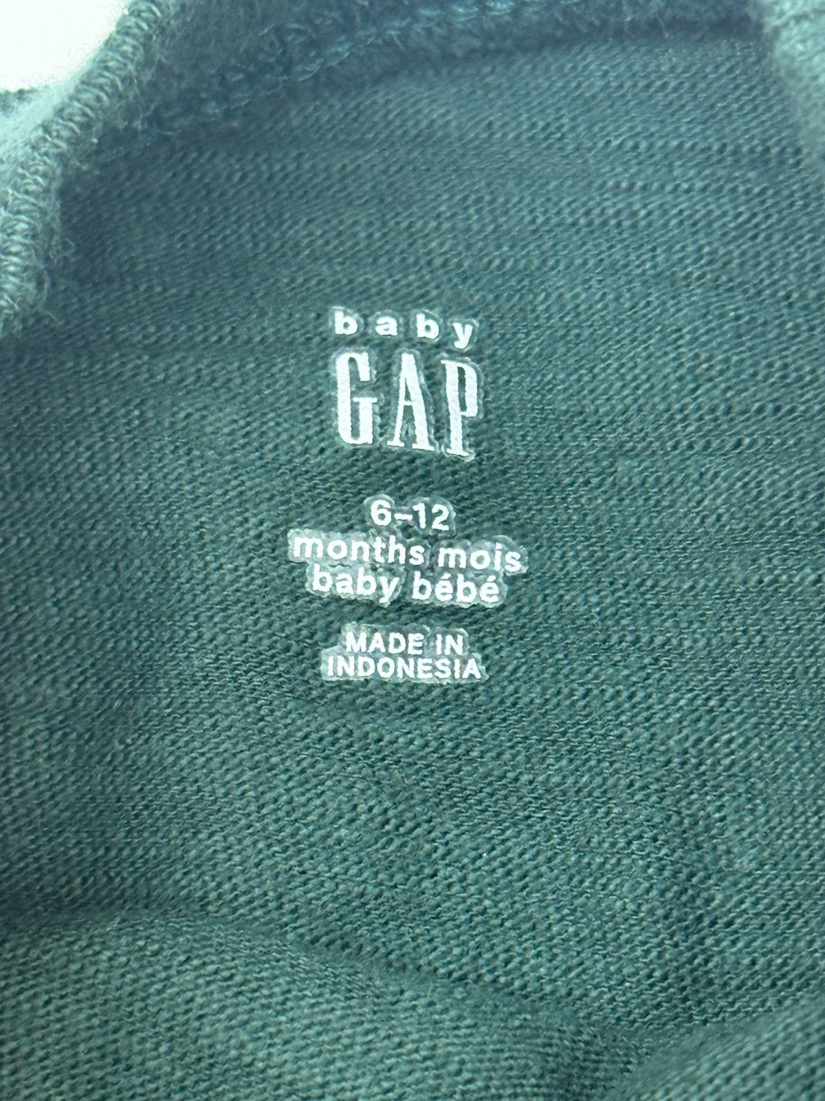 Baby Gap Green Tee & Shorts Set 6-12M